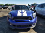 2015 Mini Cooper S Countryman Blue vin: WMWZC5C53FWP48912