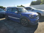 2015 Mini Cooper S Countryman Синий vin: WMWZC5C53FWP48912