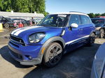 2015 Mini Cooper S Countryman Синий vin: WMWZC5C53FWP48912