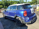 2015 Mini Cooper S Countryman Blue vin: WMWZC5C53FWP48912