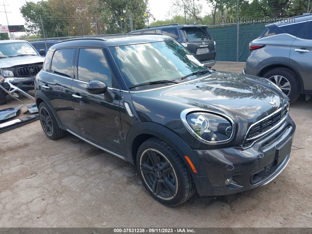 2015 Mini Cooper Countryman S Brown vin: WMWZC5C54FWP44674