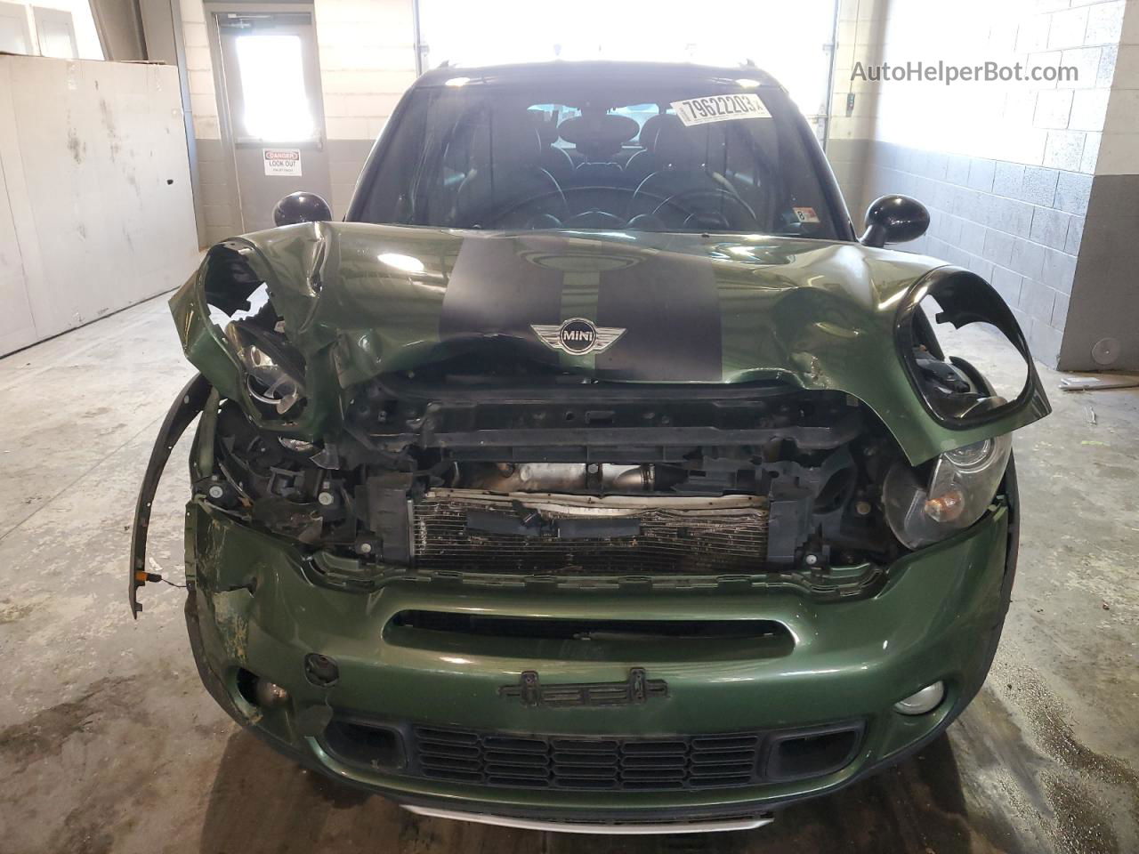 2015 Mini Cooper S Countryman Green vin: WMWZC5C56FWM18889