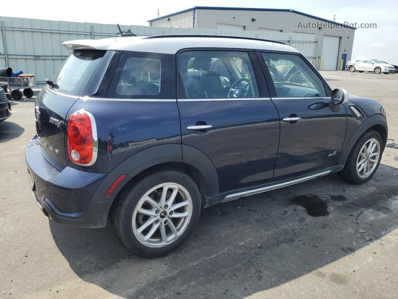 2015 Mini Cooper S Countryman Two Tone vin: WMWZC5C57GWU00239