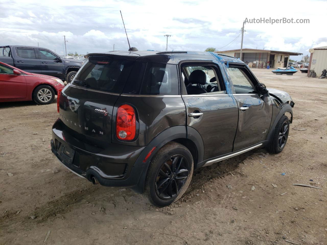 2015 Mini Cooper S Countryman Угольный vin: WMWZC5C58FWT37621