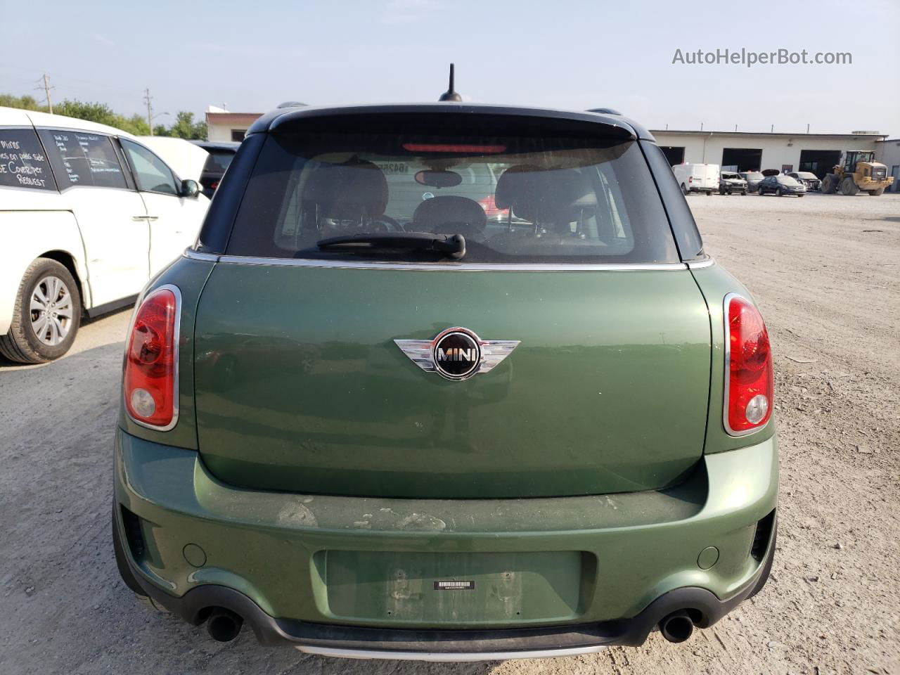 2015 Mini Cooper S Countryman Green vin: WMWZC5C59FWP48929