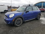 2015 Mini Cooper S Countryman Blue vin: WMWZC5C5XFWP43142