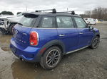 2015 Mini Cooper S Countryman Синий vin: WMWZC5C5XFWP43142