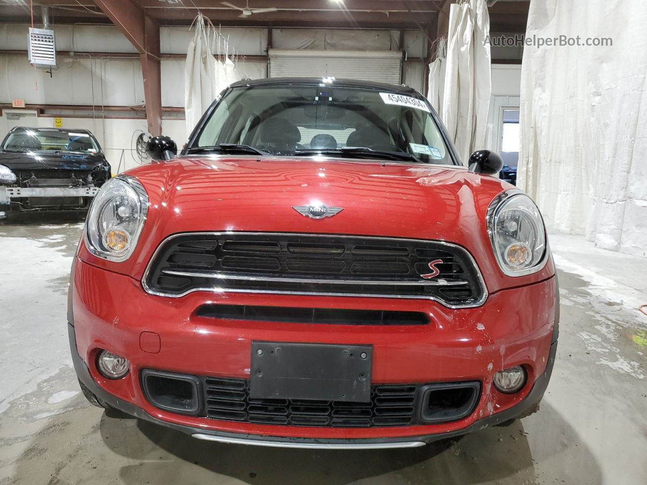 2015 Mini Cooper S Countryman Red vin: WMWZC5C5XFWT37572