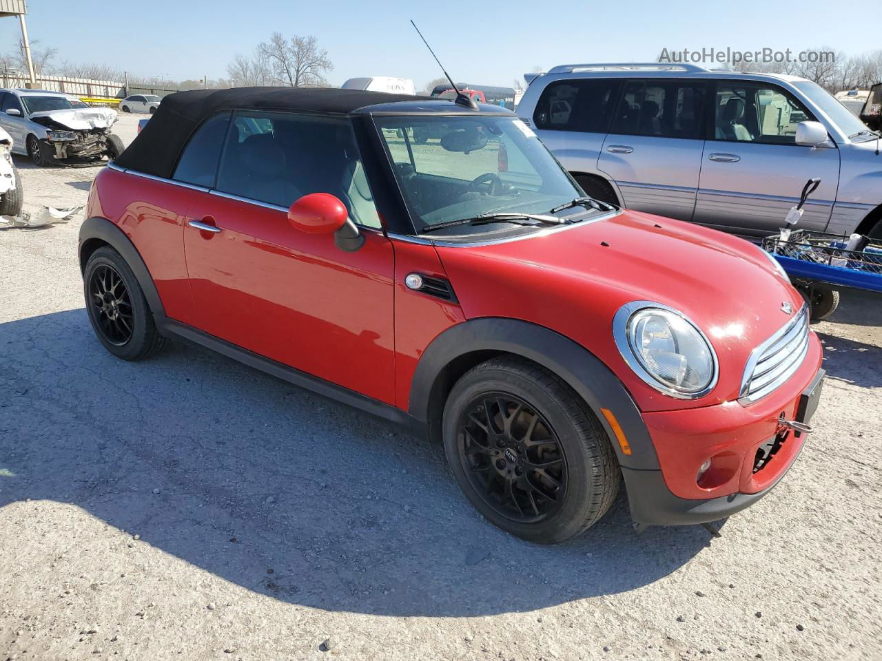 2015 Mini Cooper  Red vin: WMWZN3C50FT861720