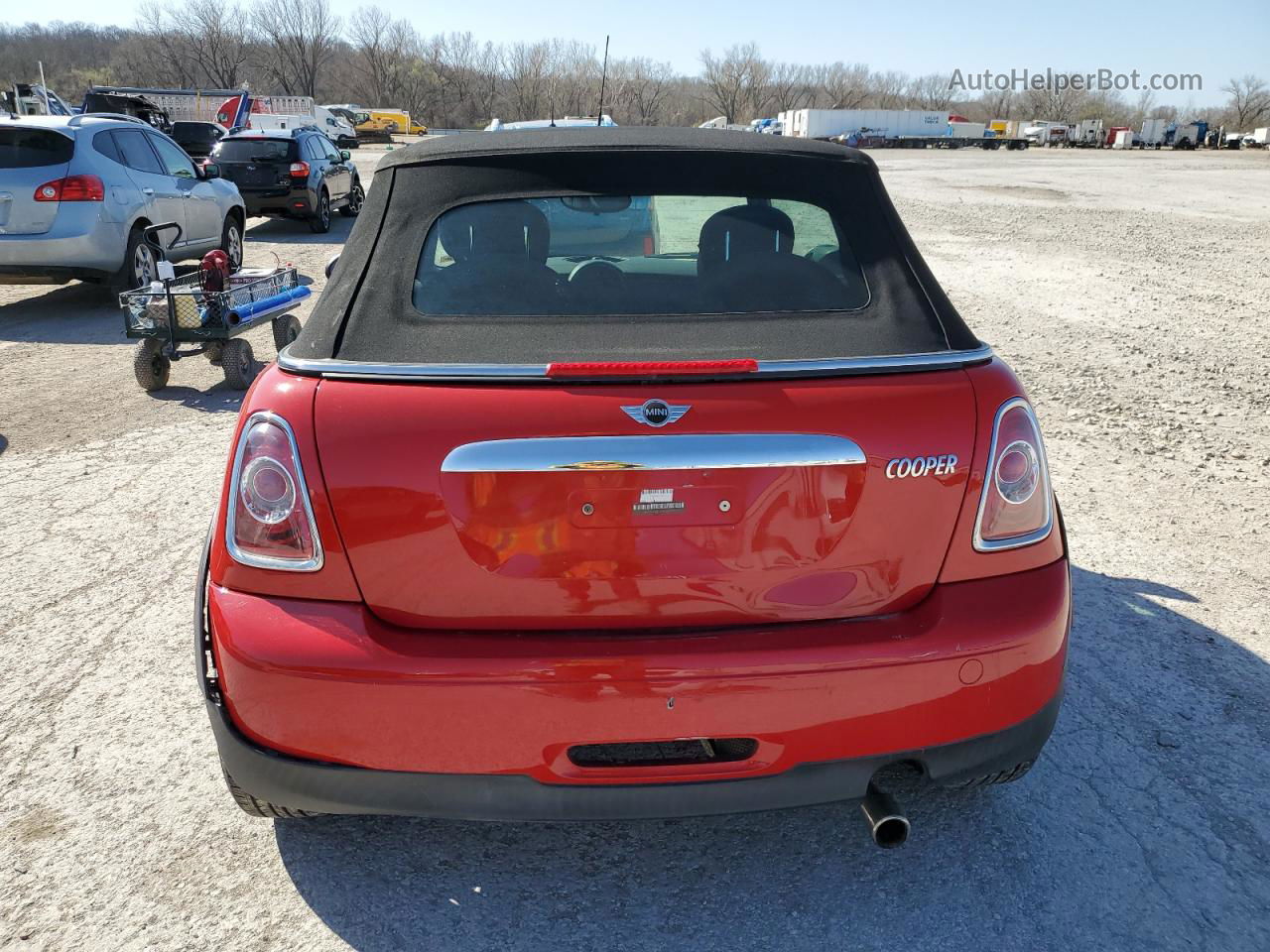 2015 Mini Cooper  Red vin: WMWZN3C50FT861720