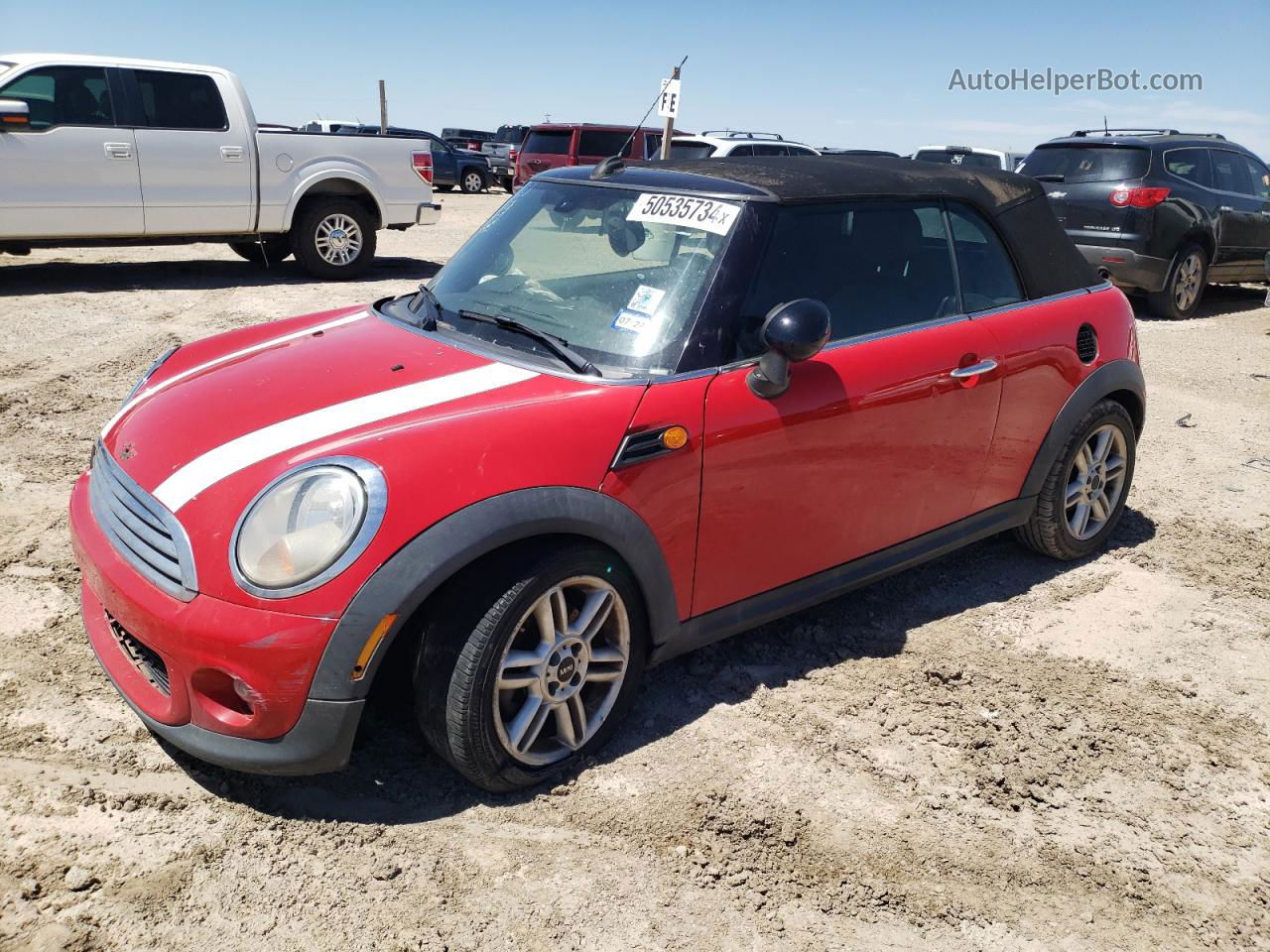 2015 Mini Cooper  Red vin: WMWZN3C50FT862804