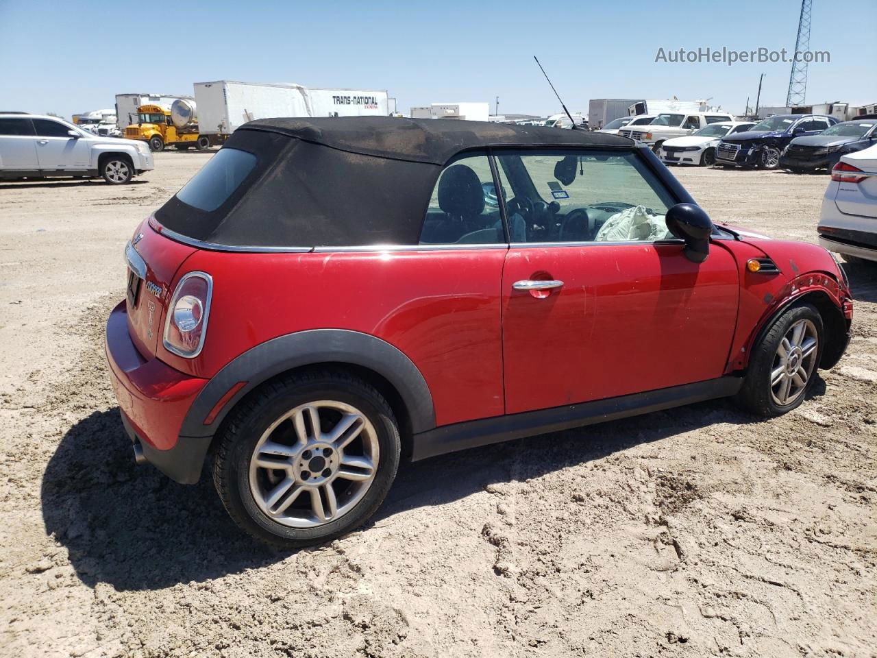 2015 Mini Cooper  Red vin: WMWZN3C50FT862804