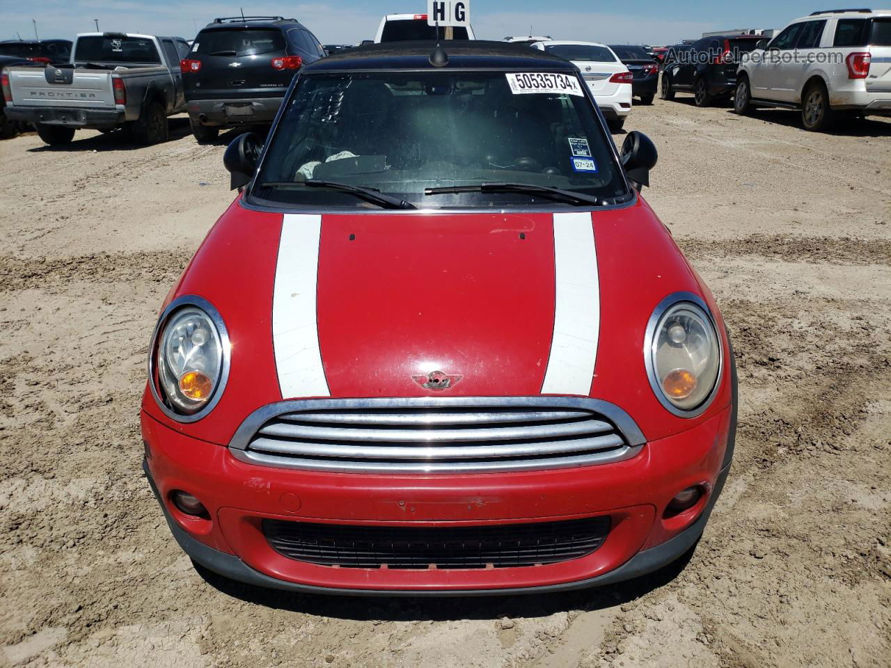 2015 Mini Cooper  Red vin: WMWZN3C50FT862804