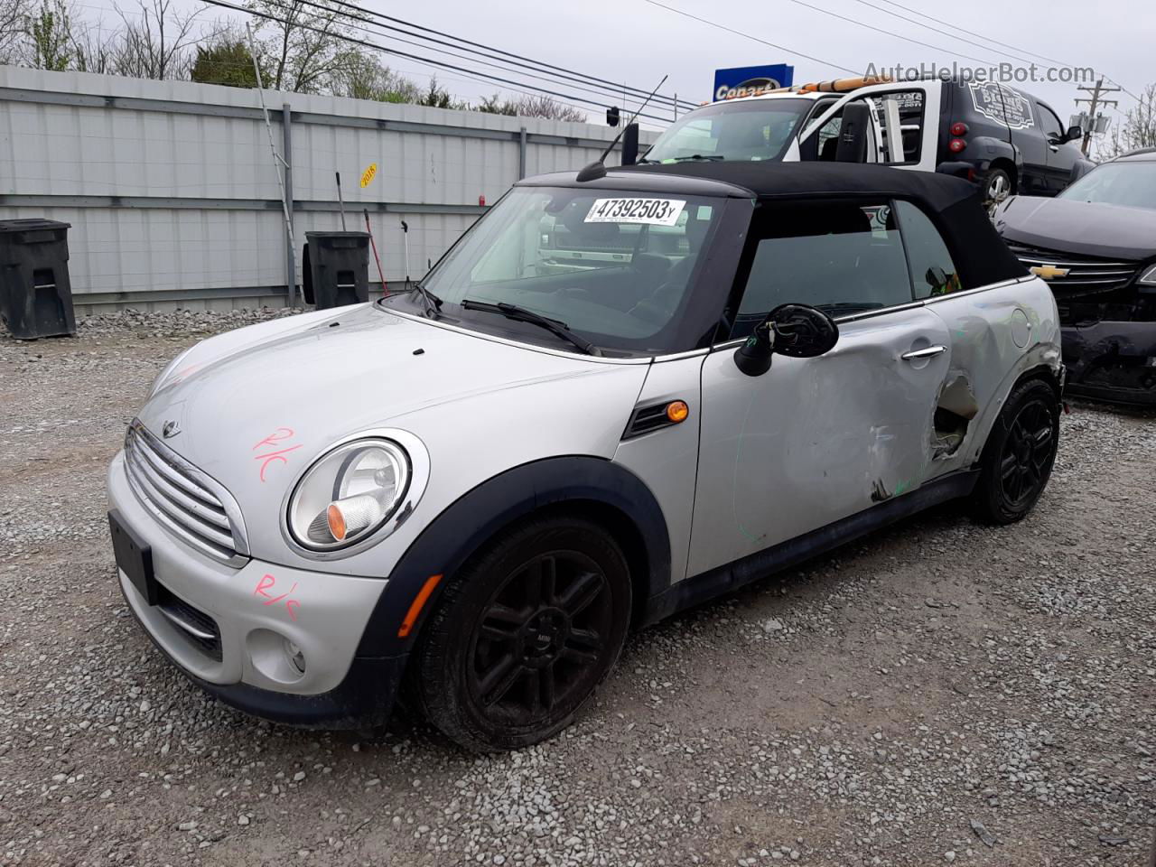 2015 Mini Cooper  Silver vin: WMWZN3C59FT862560