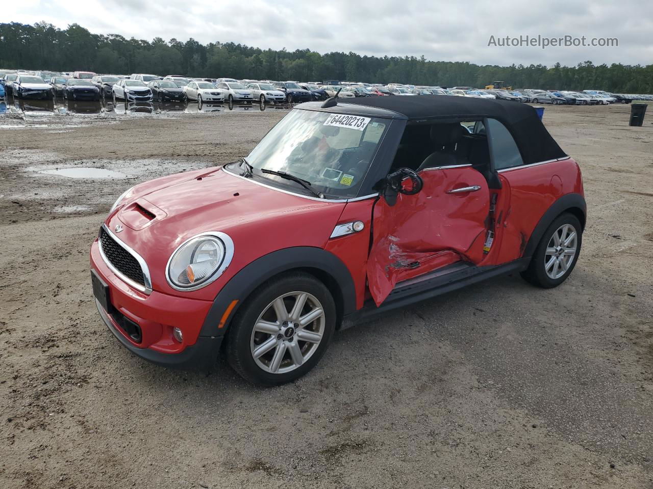 2015 Mini Cooper S Red vin: WMWZP3C51FT298767