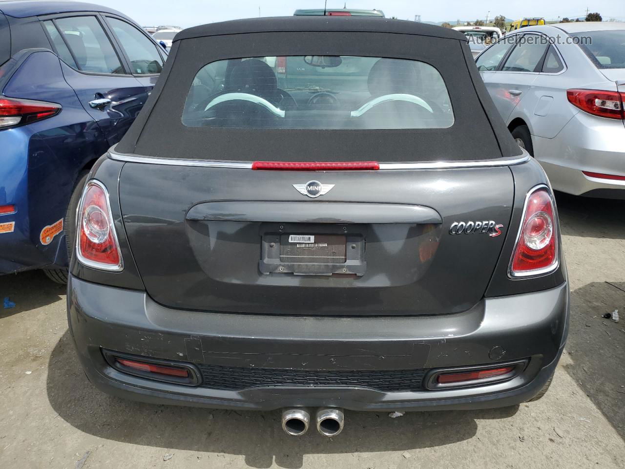 2015 Mini Cooper S Gray vin: WMWZP3C52FT299071