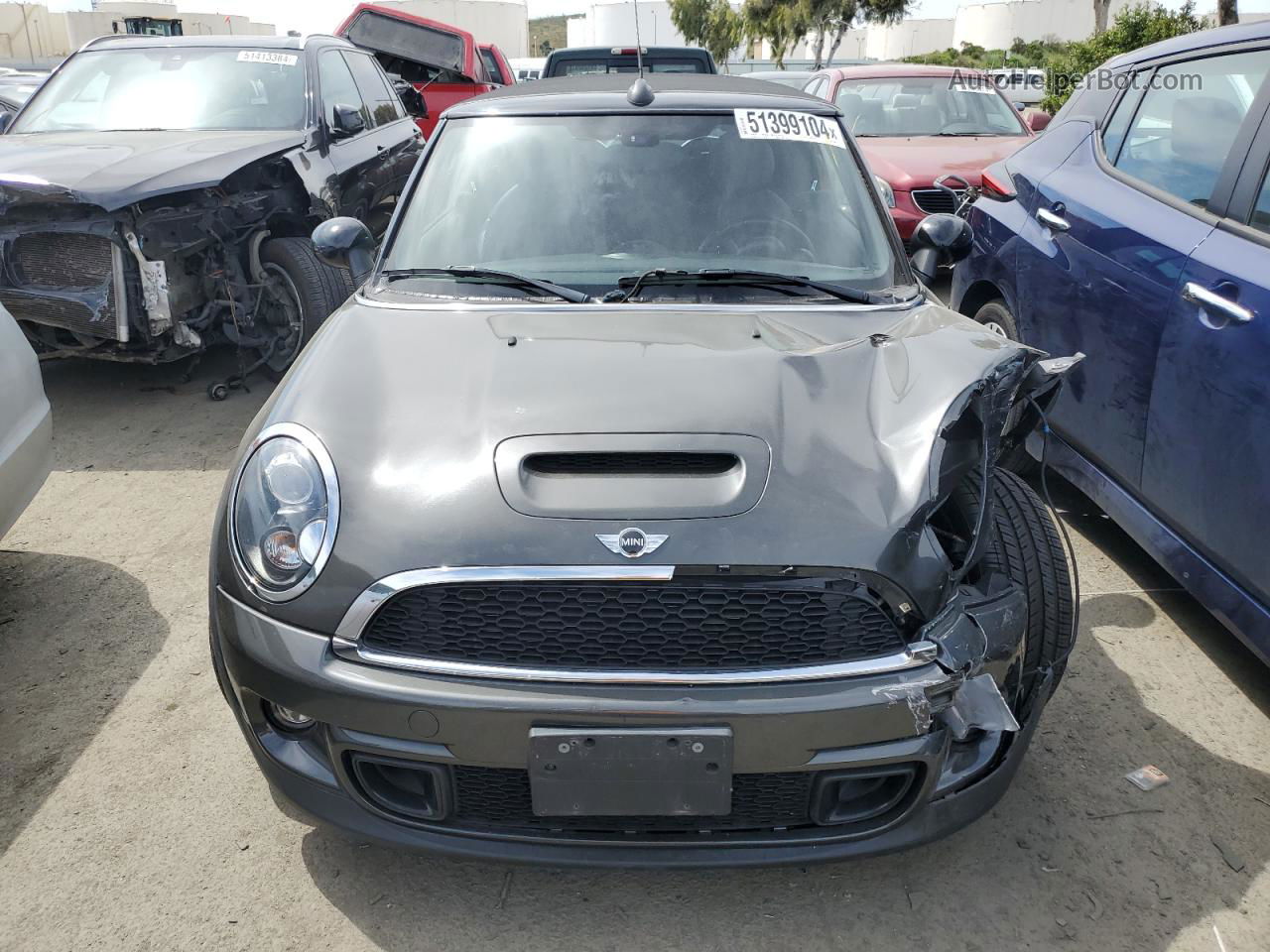 2015 Mini Cooper S Gray vin: WMWZP3C52FT299071