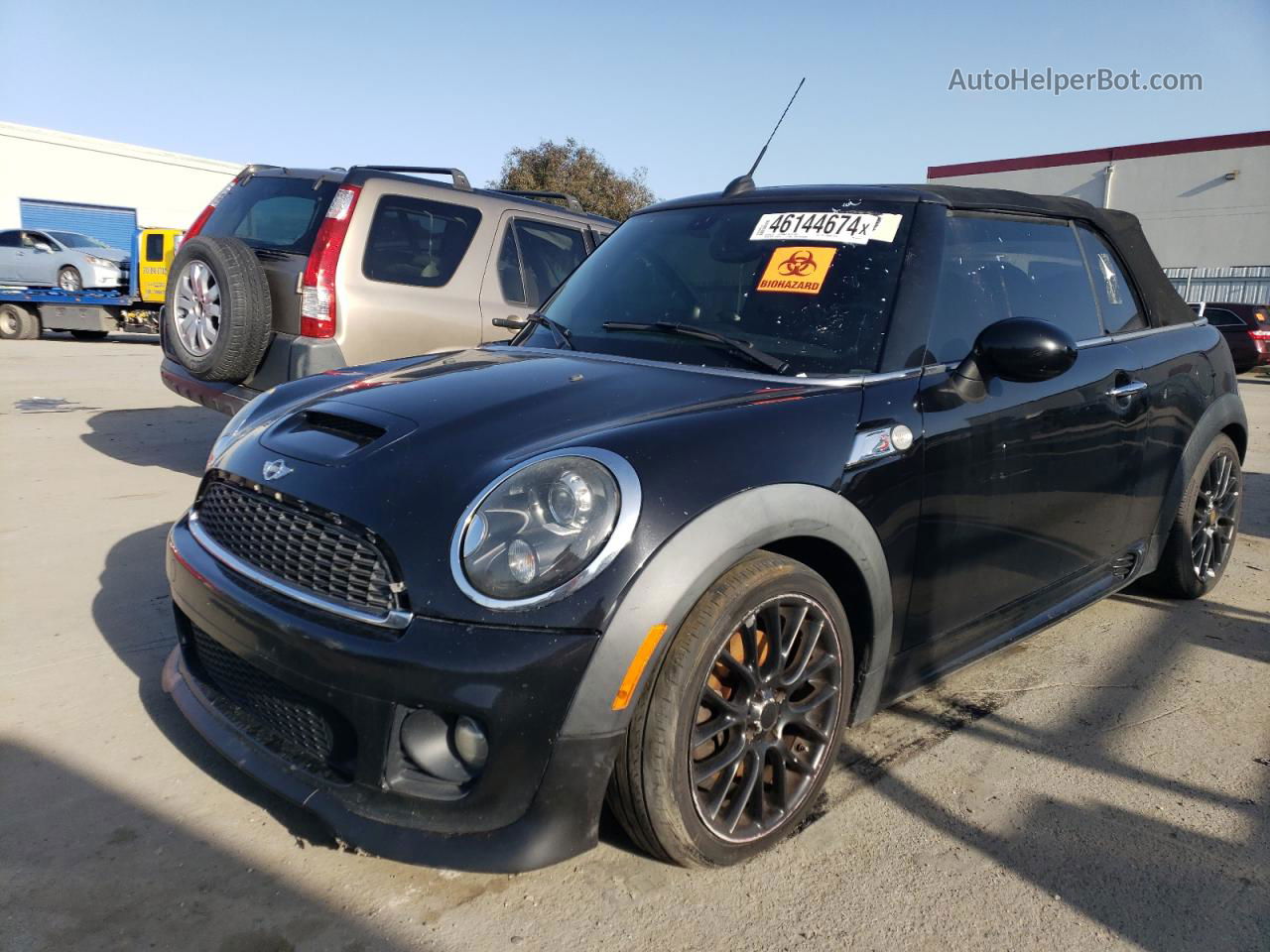 2015 Mini Cooper S Black vin: WMWZP3C53F2A91418