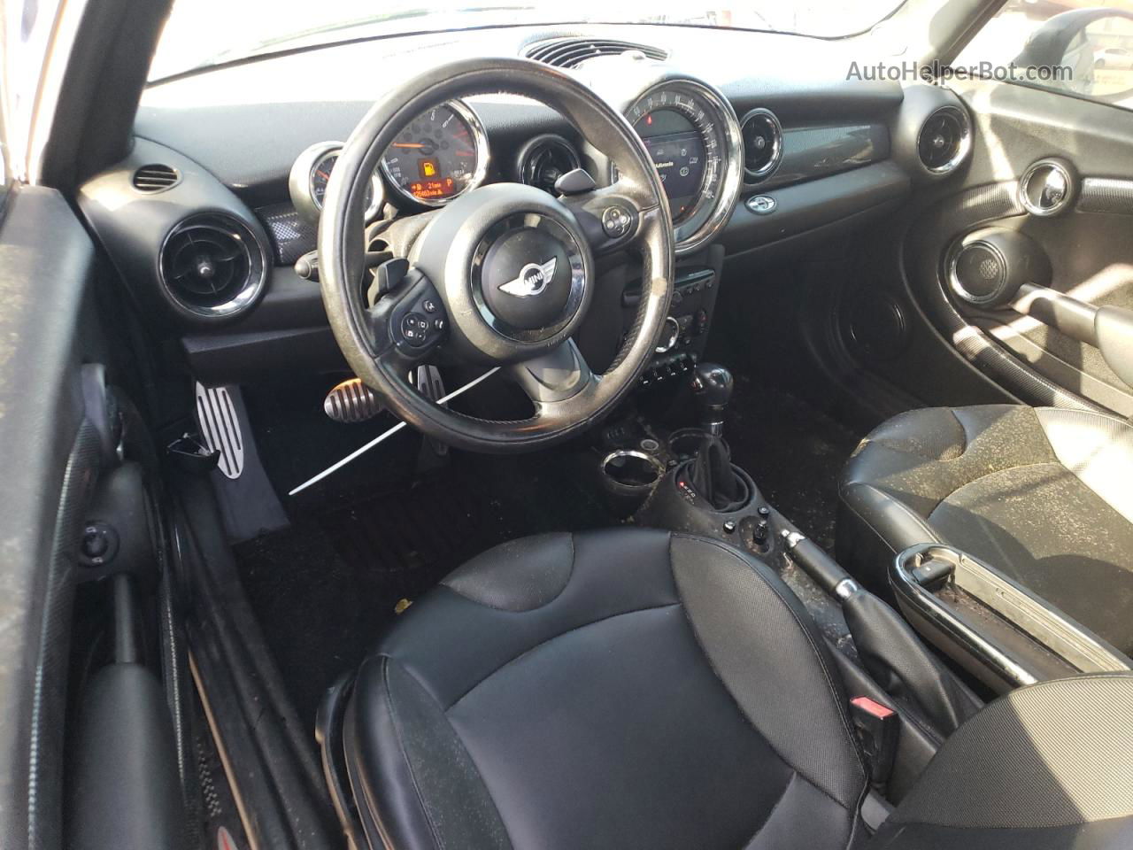 2015 Mini Cooper S Черный vin: WMWZP3C53F2A91418