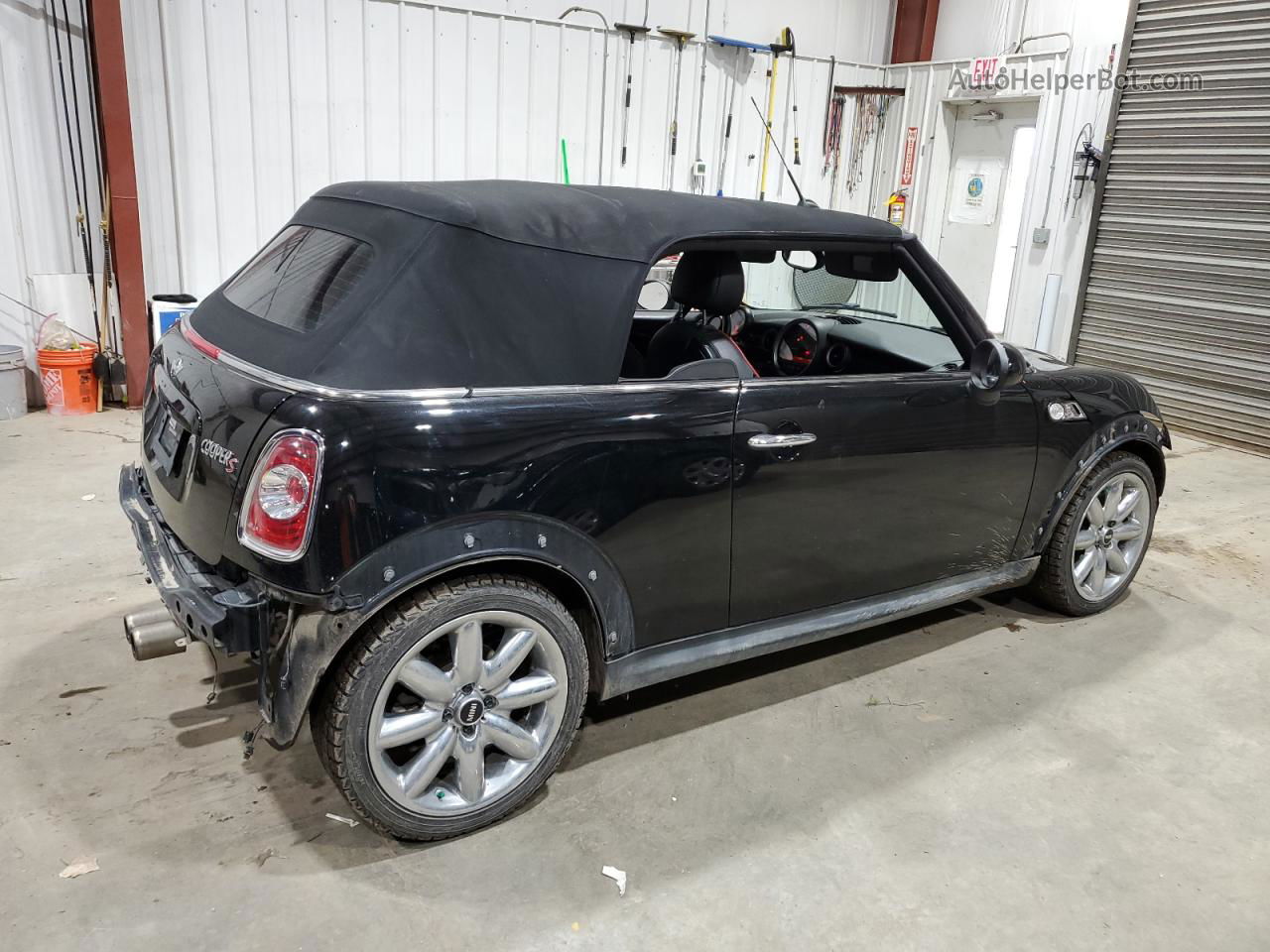 2015 Mini Cooper S Black vin: WMWZP3C56FT707801