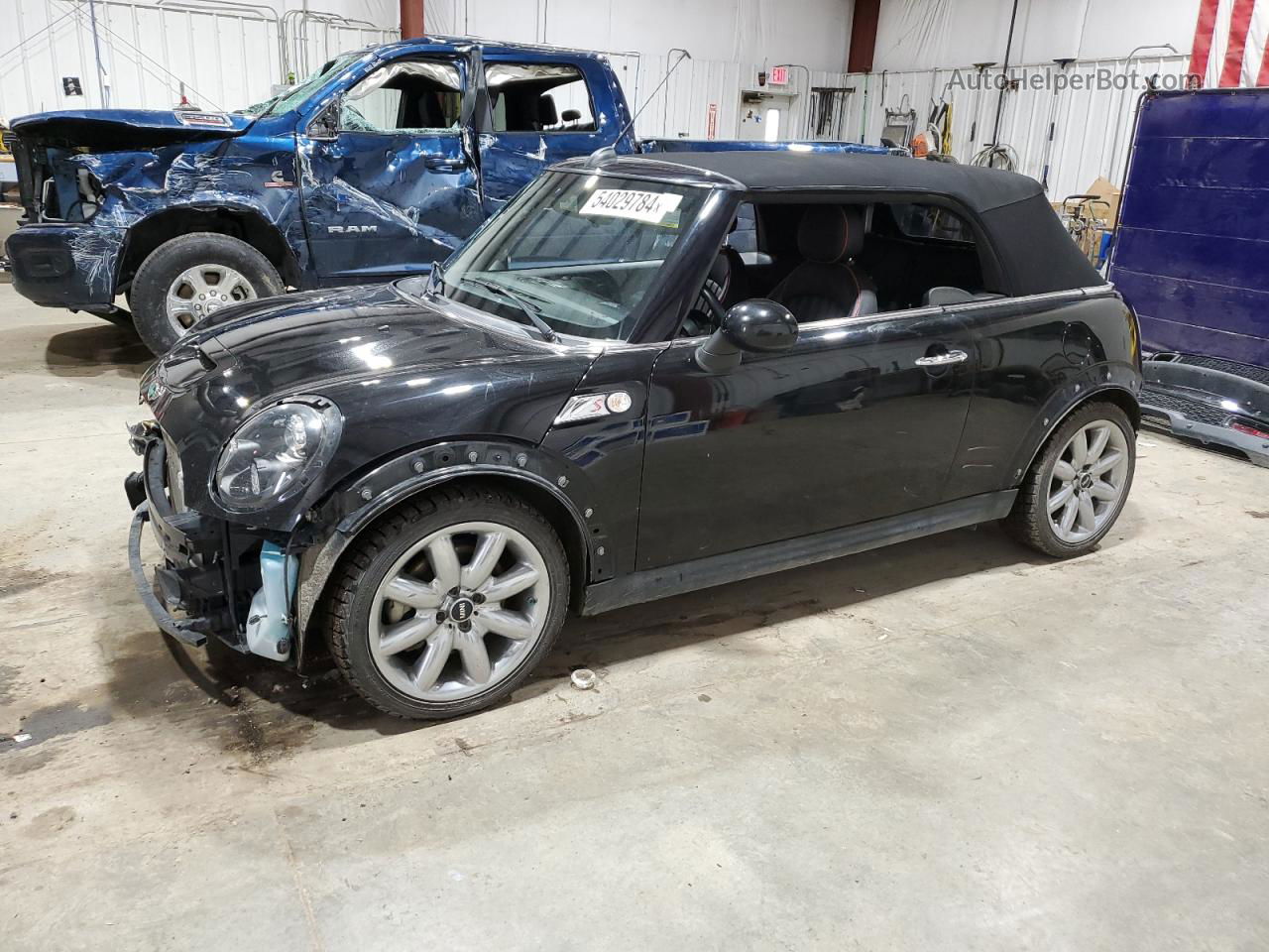 2015 Mini Cooper S Black vin: WMWZP3C56FT707801