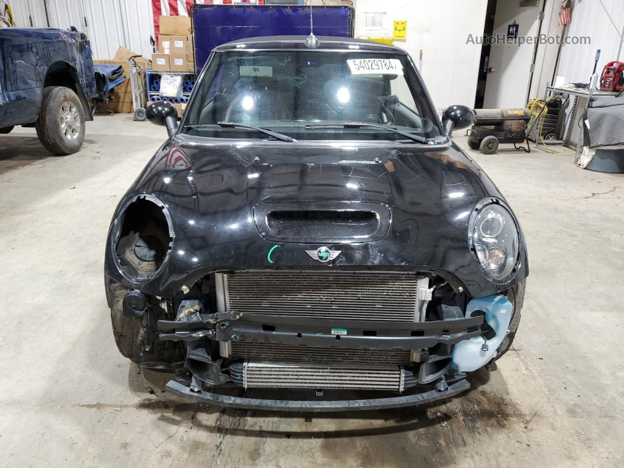 2015 Mini Cooper S Black vin: WMWZP3C56FT707801