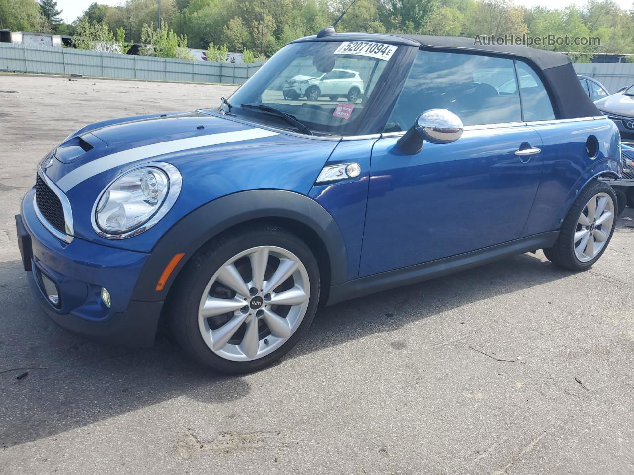 2015 Mini Cooper S Blue vin: WMWZP3C57FT298689