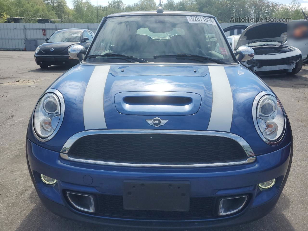 2015 Mini Cooper S Blue vin: WMWZP3C57FT298689