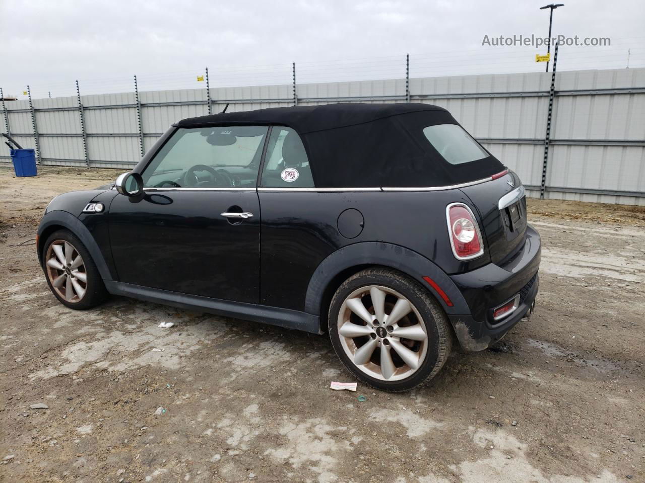 2015 Mini Cooper S Black vin: WMWZP3C57FT708195