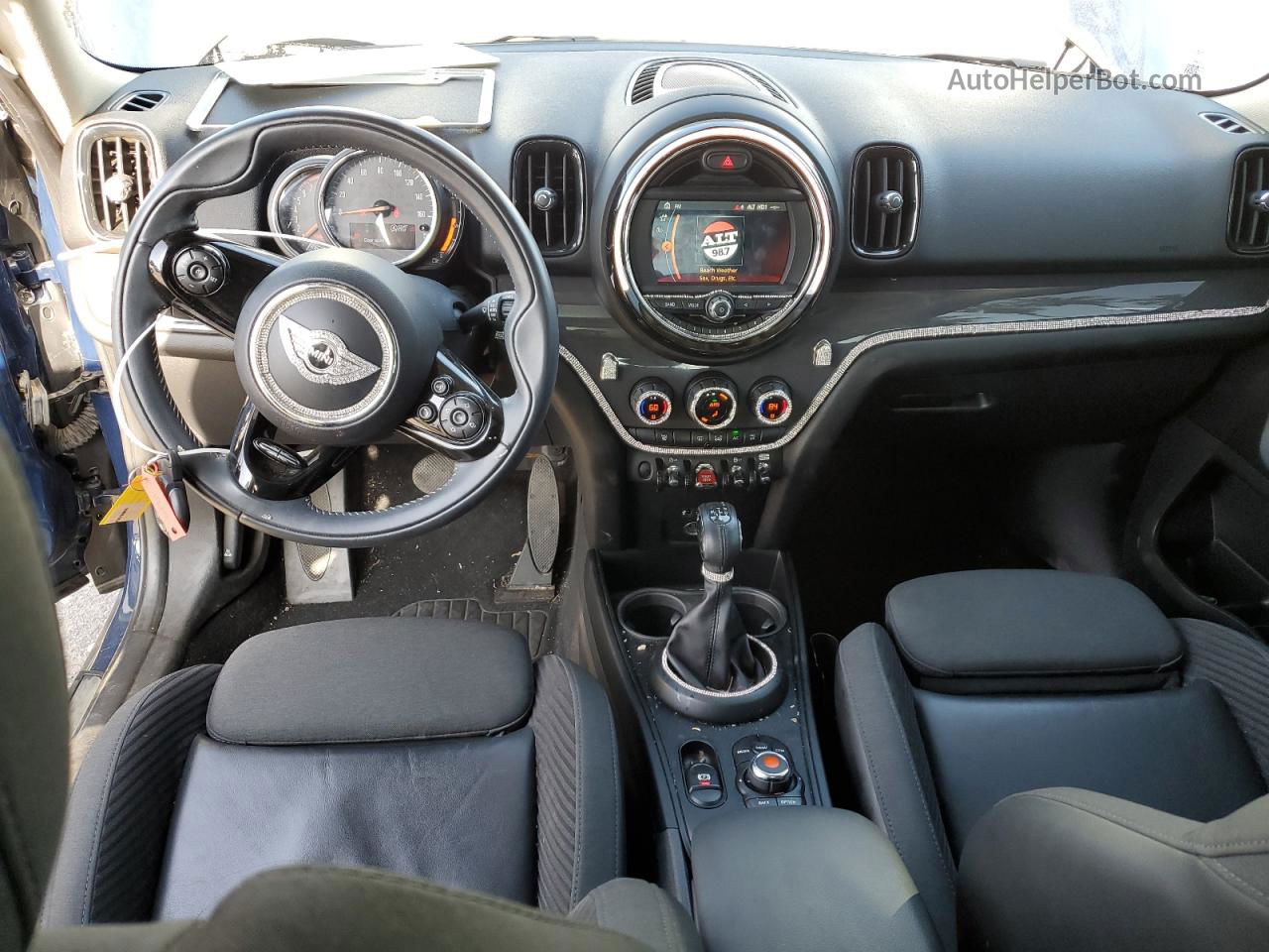 2018 Mini Cooper Countryman Синий vin: WMZYS7C36J3E08551