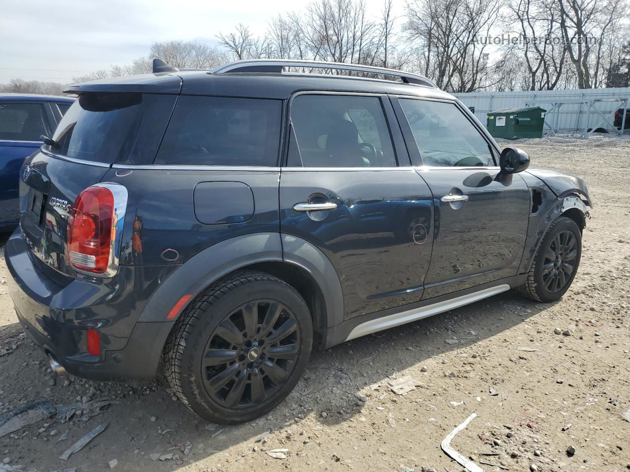 2018 Mini Cooper S Countryman Серый vin: WMZYT3C30J3E93229