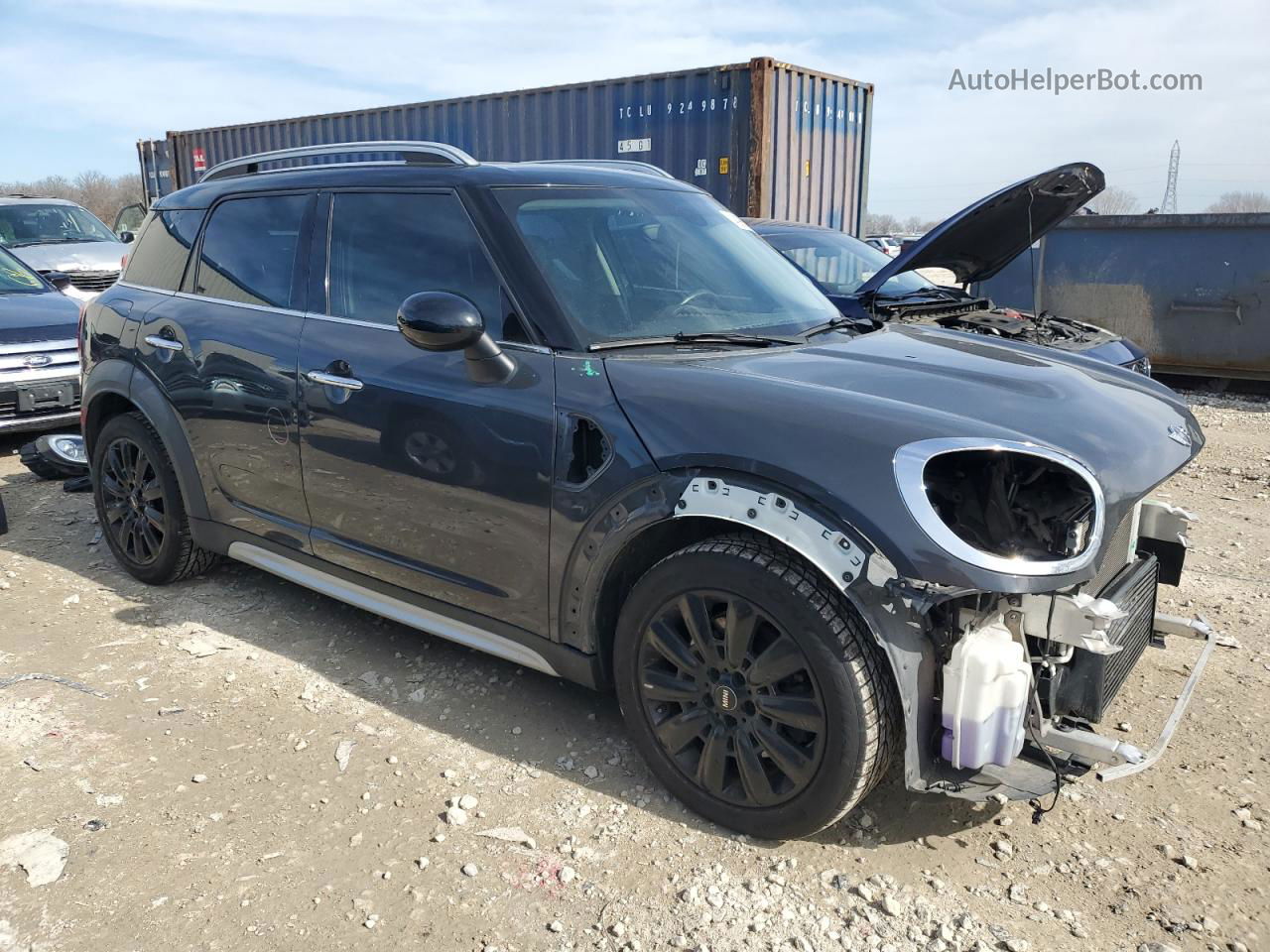 2018 Mini Cooper S Countryman Gray vin: WMZYT3C30J3E93229