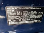 2018 Mini Cooper S Countryman Синий vin: WMZYT3C32J3E93393