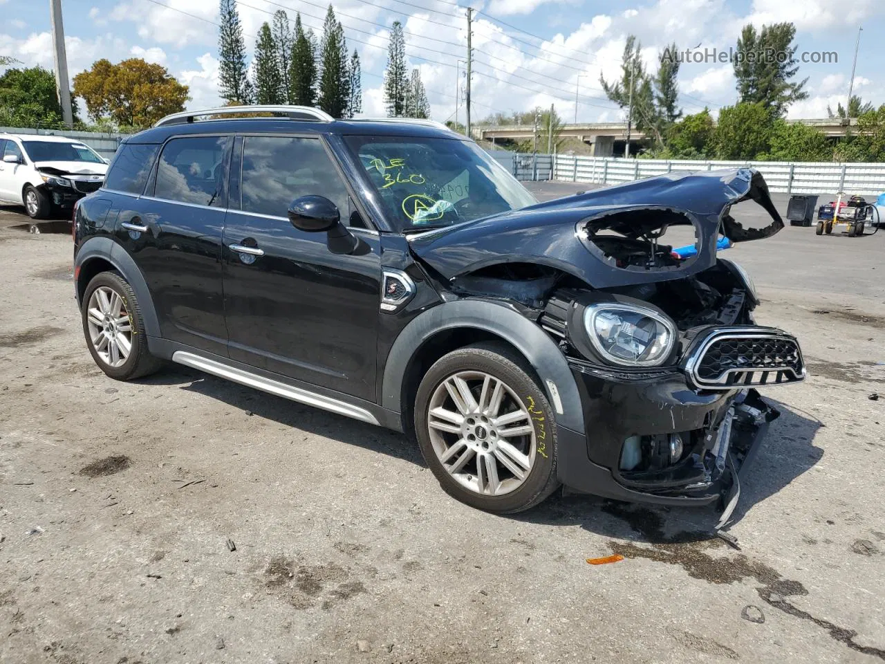 2018 Mini Cooper S Countryman Black vin: WMZYT3C34J3E93900