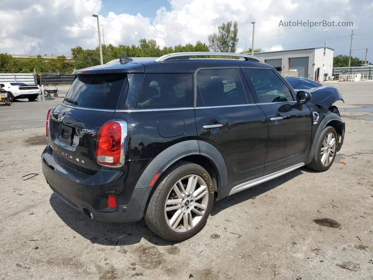 2018 Mini Cooper S Countryman Black vin: WMZYT3C34J3E93900