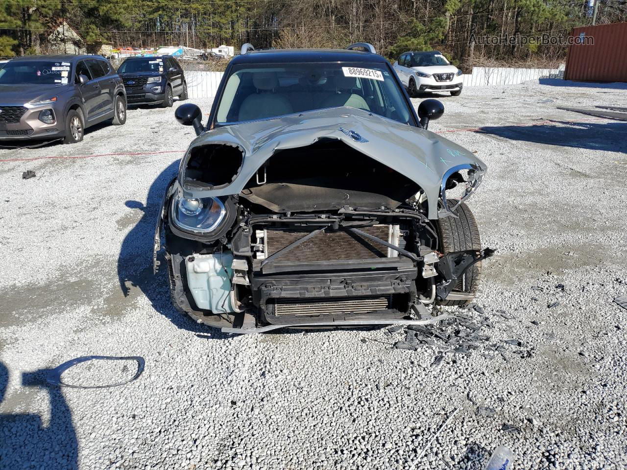 2018 Mini Cooper S Countryman Gray vin: WMZYT3C3XJ3E00040
