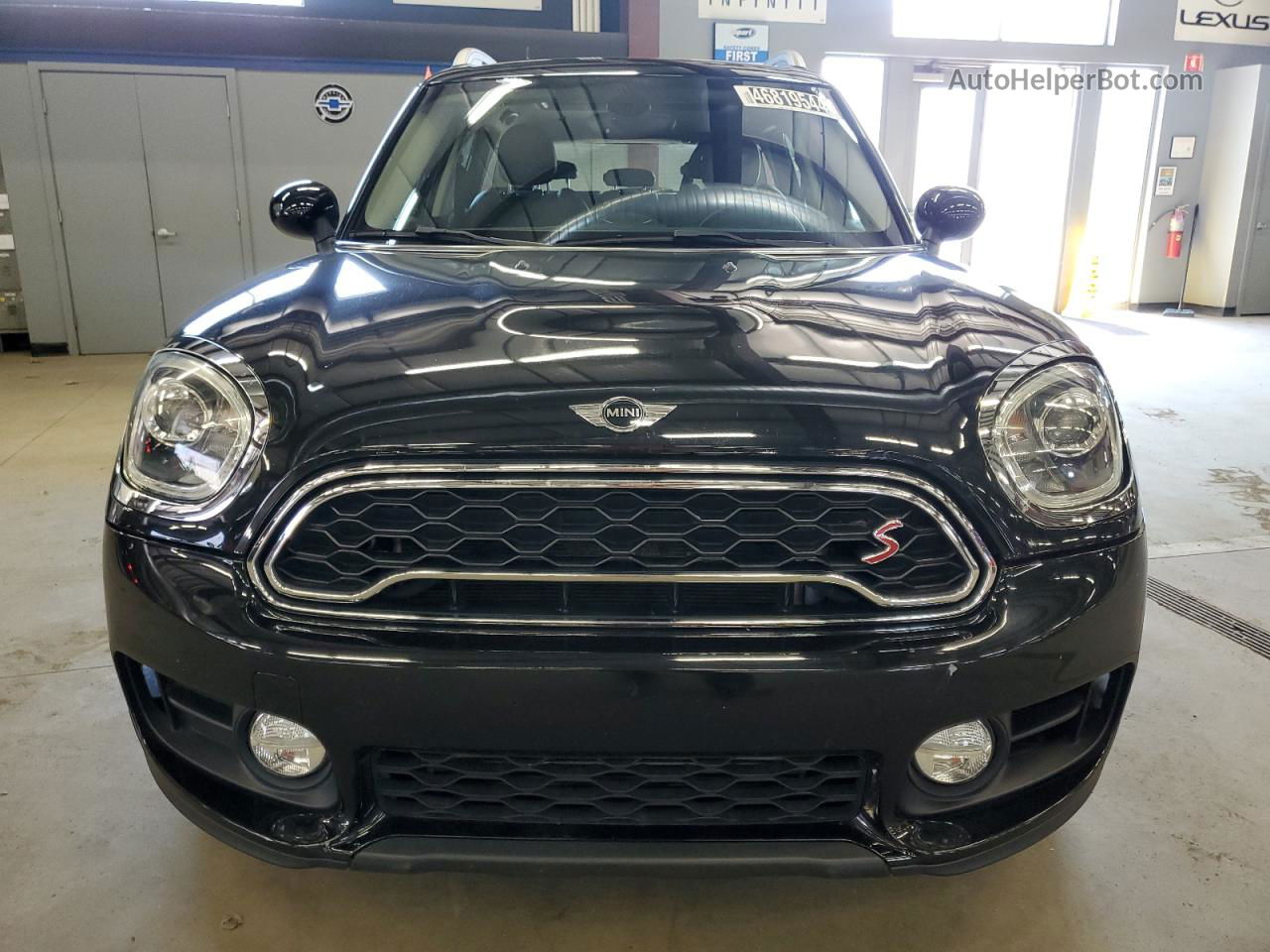 2018 Mini Cooper S Countryman All4 Black vin: WMZYT5C30J3D82627