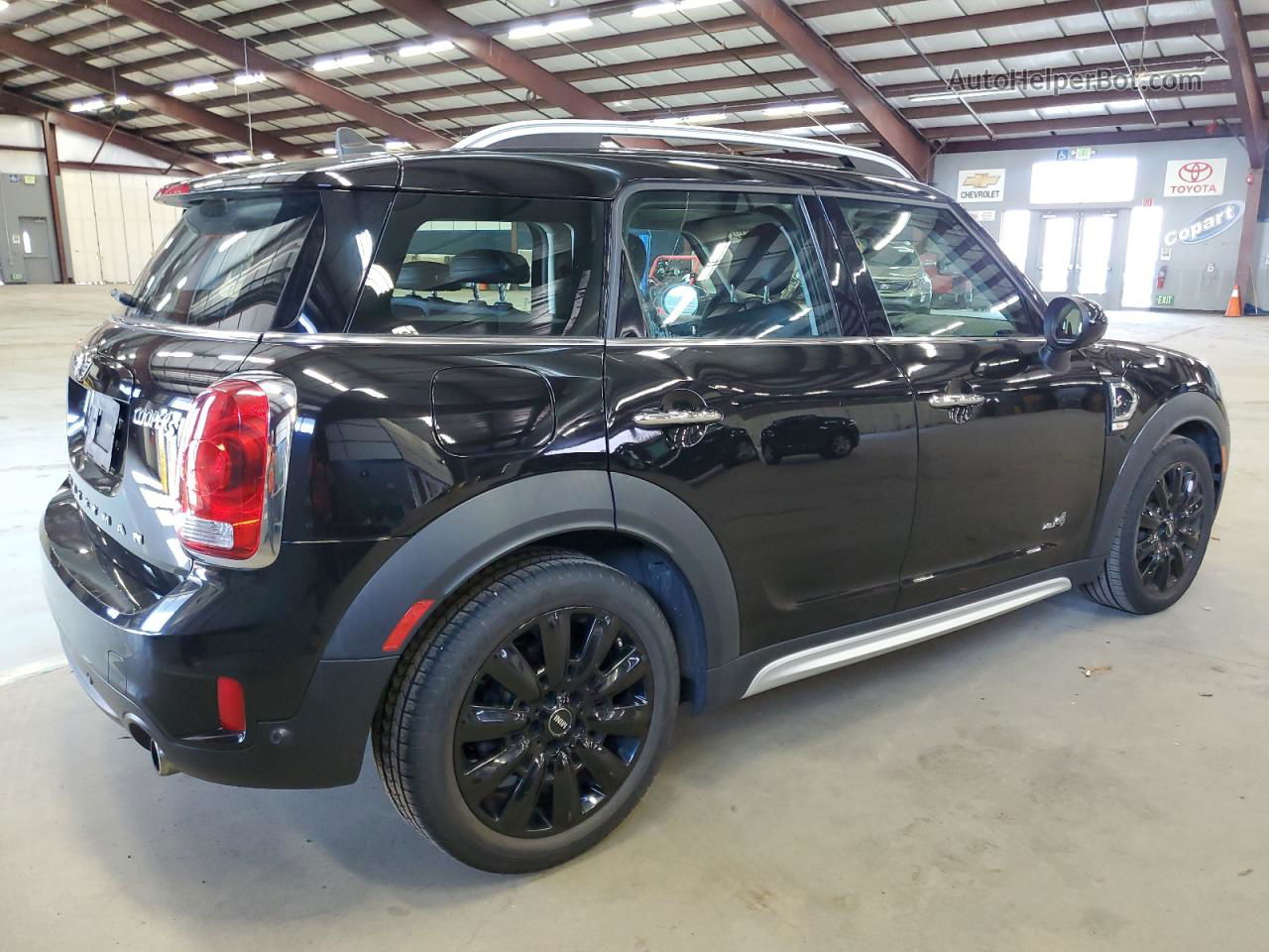 2018 Mini Cooper S Countryman All4 Black vin: WMZYT5C30J3D82627