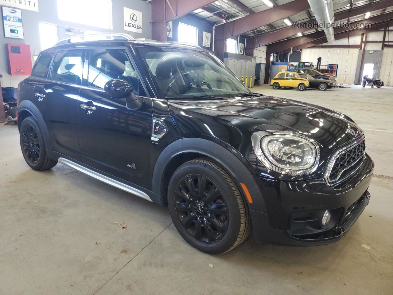 2018 Mini Cooper S Countryman All4 Black vin: WMZYT5C30J3D82627