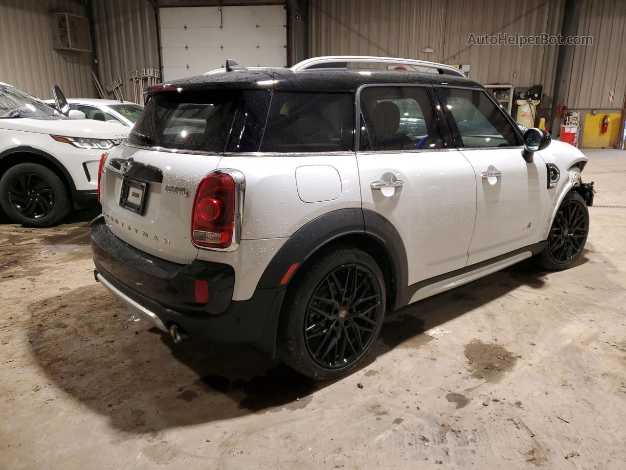 2018 Mini Cooper S Countryman All4 White vin: WMZYT5C32J3D83102