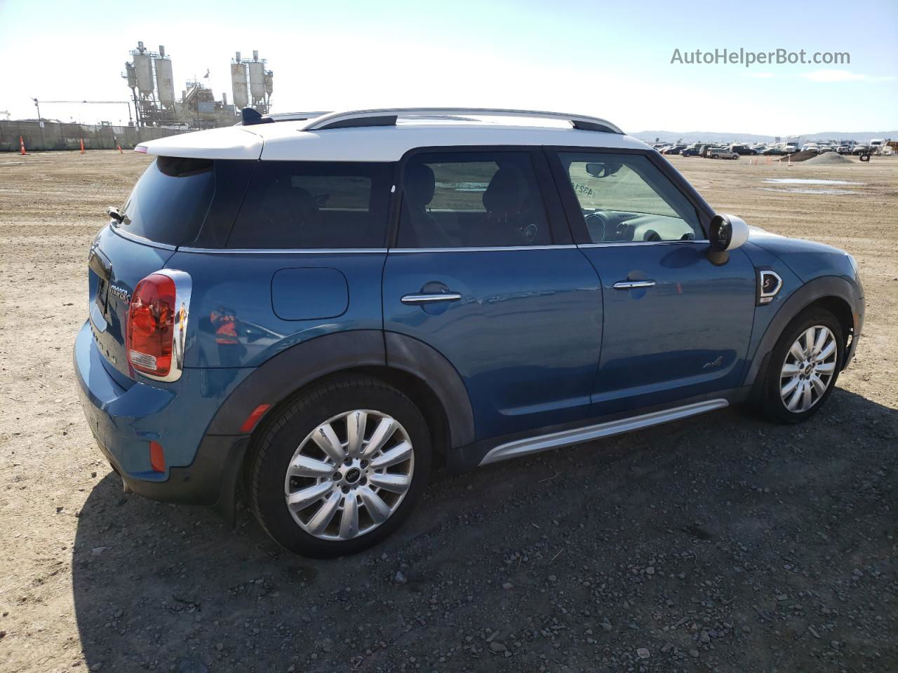 2018 Mini Cooper S Countryman All4 Blue vin: WMZYT5C32J3E59840