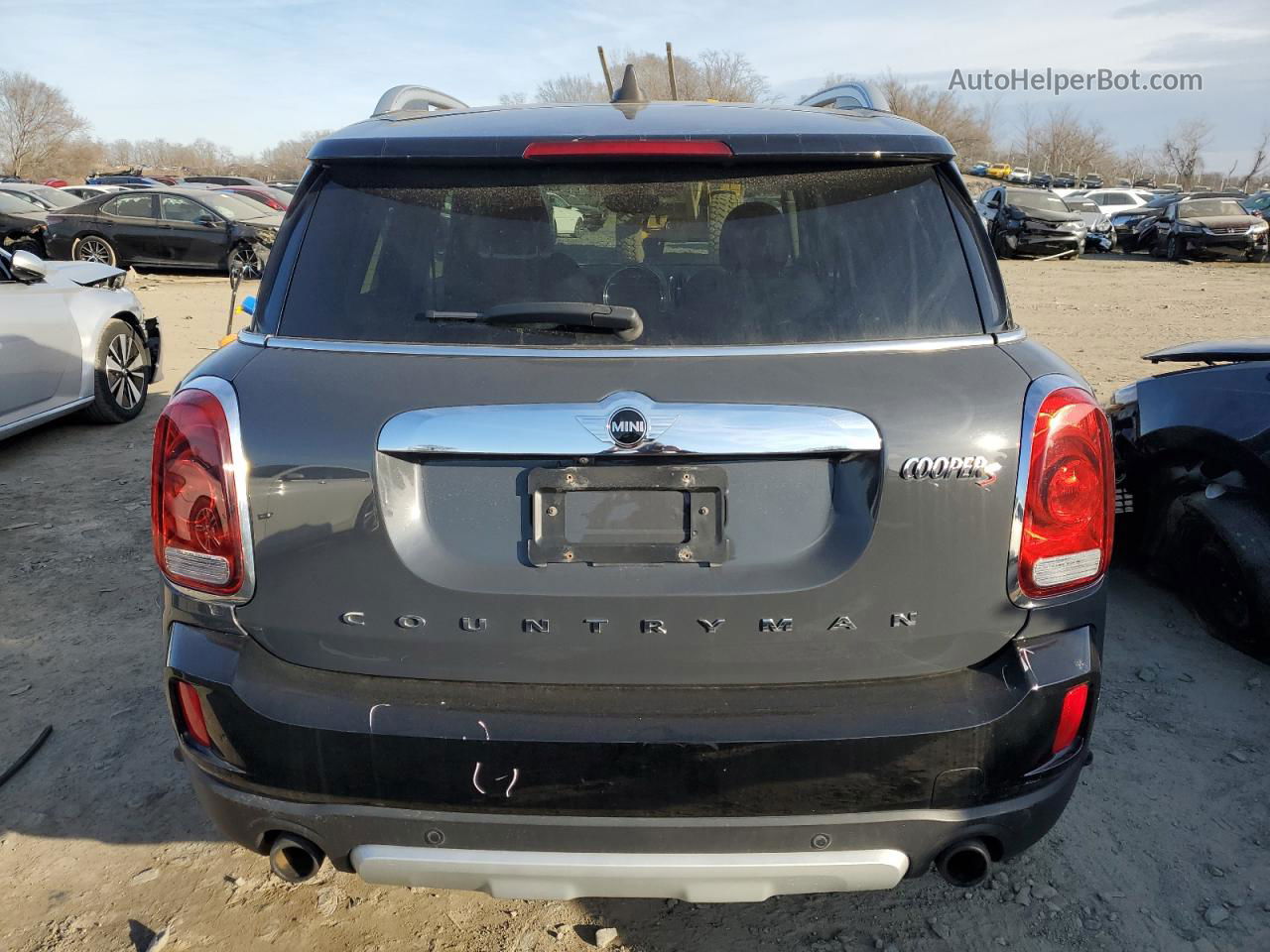 2018 Mini Cooper S Countryman All4 Gray vin: WMZYT5C33J3E60897