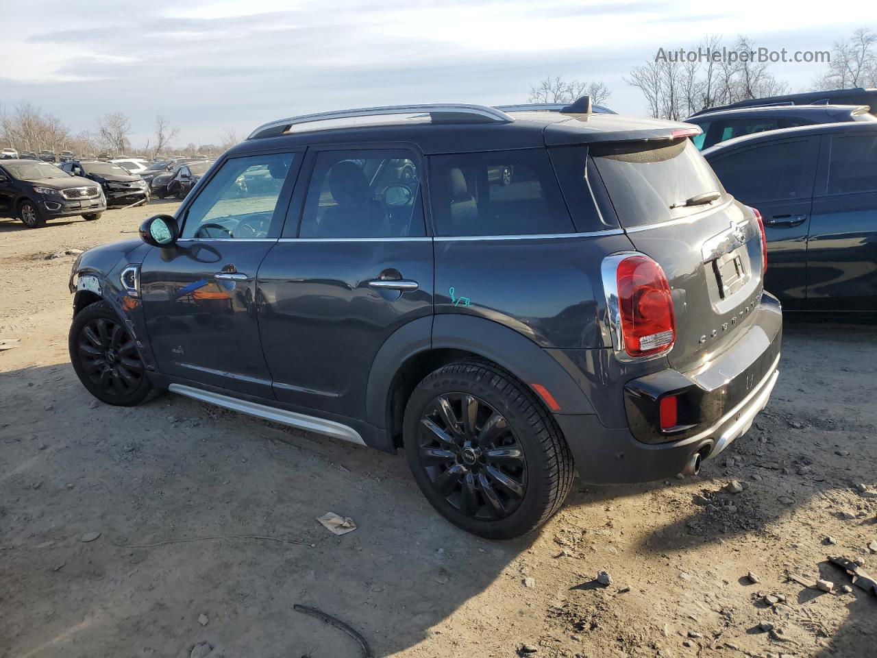 2018 Mini Cooper S Countryman All4 Gray vin: WMZYT5C33J3E60897