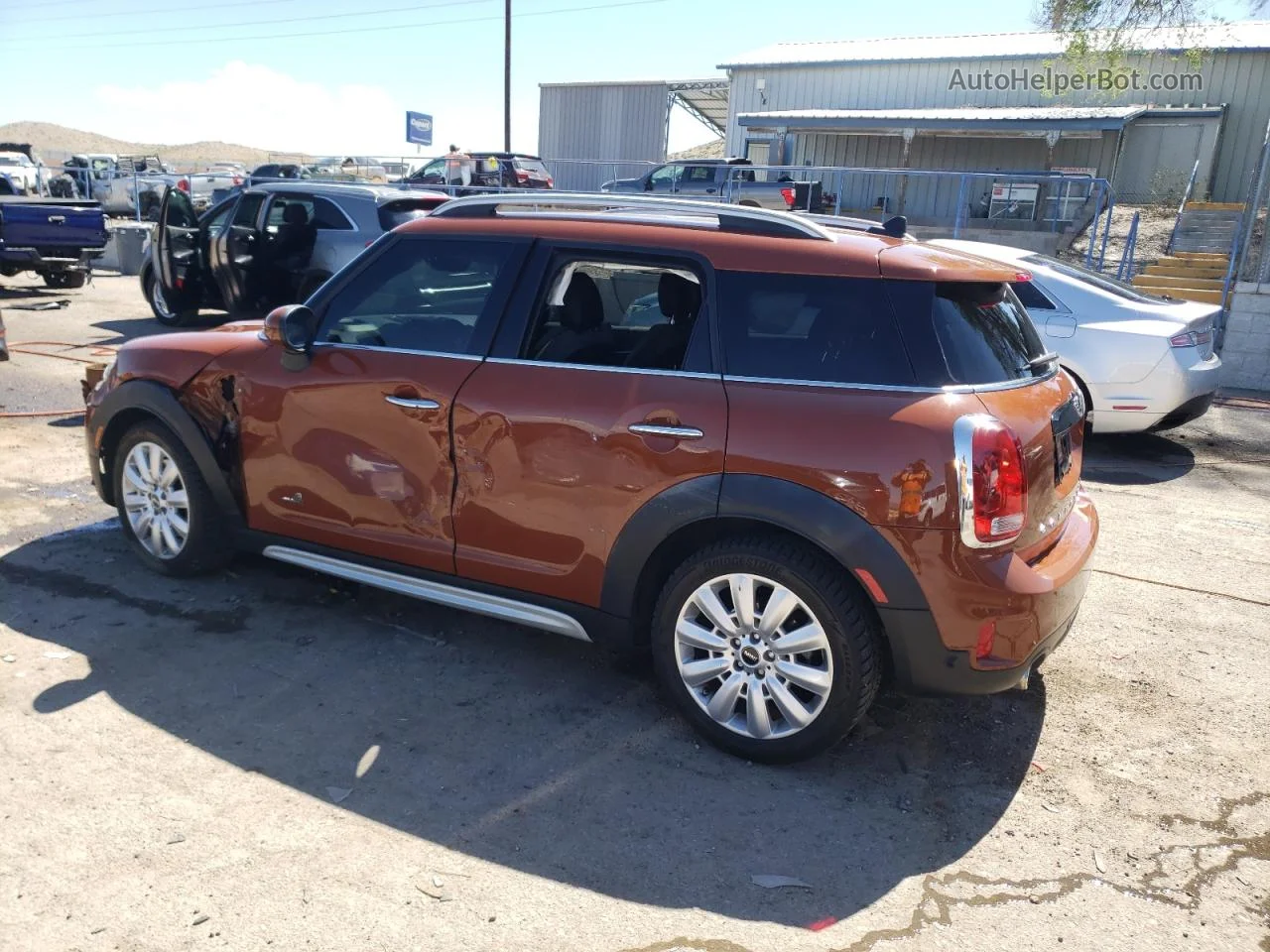 2018 Mini Cooper S Countryman All4 Коричневый vin: WMZYT5C35J3E62232