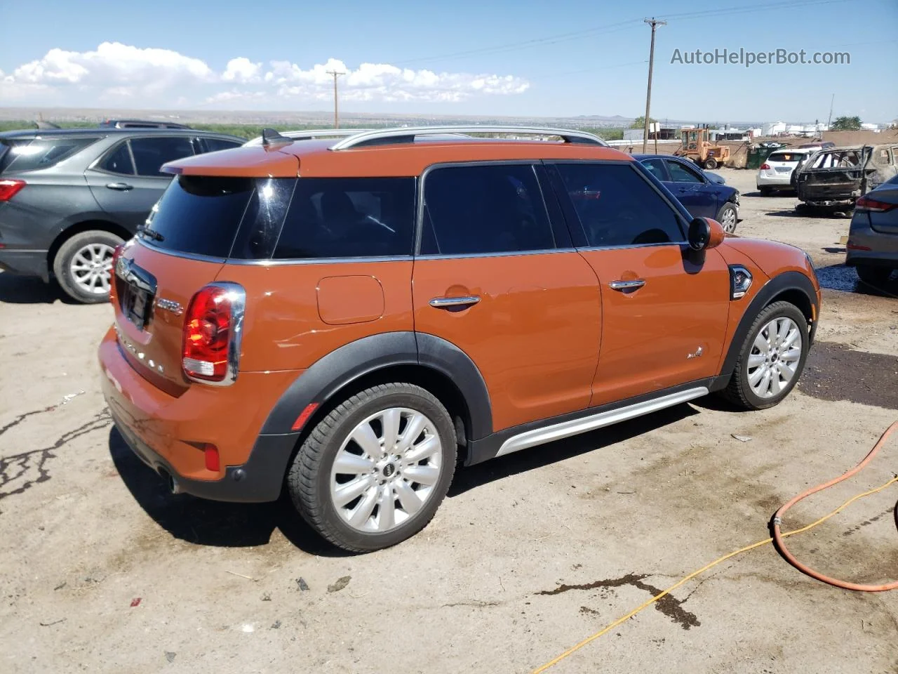 2018 Mini Cooper S Countryman All4 Коричневый vin: WMZYT5C35J3E62232