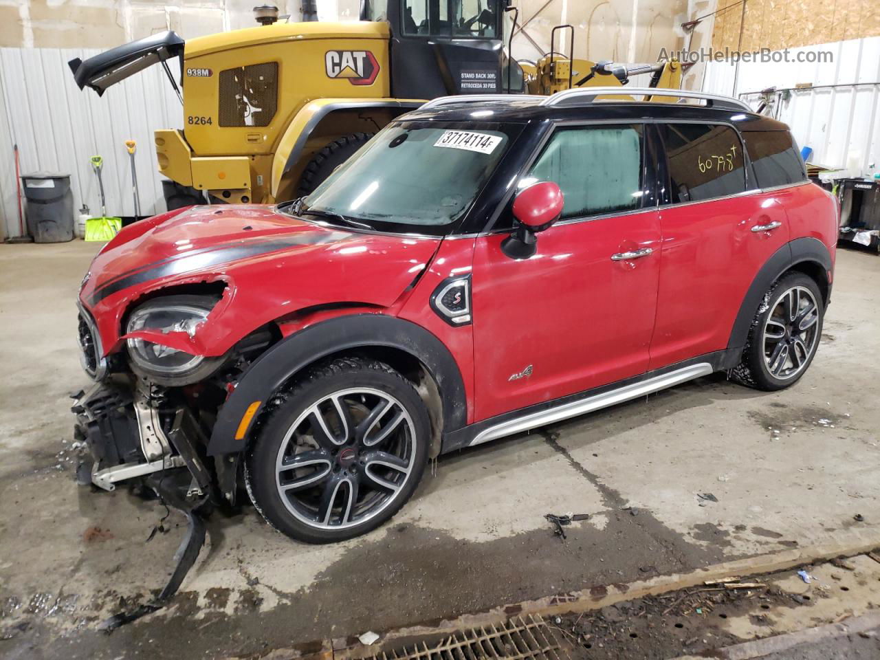 2018 Mini Cooper S Countryman All4 Красный vin: WMZYT5C36J3D82521