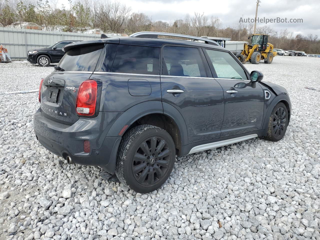 2018 Mini Cooper S Countryman All4 Gray vin: WMZYT5C37J3E59378