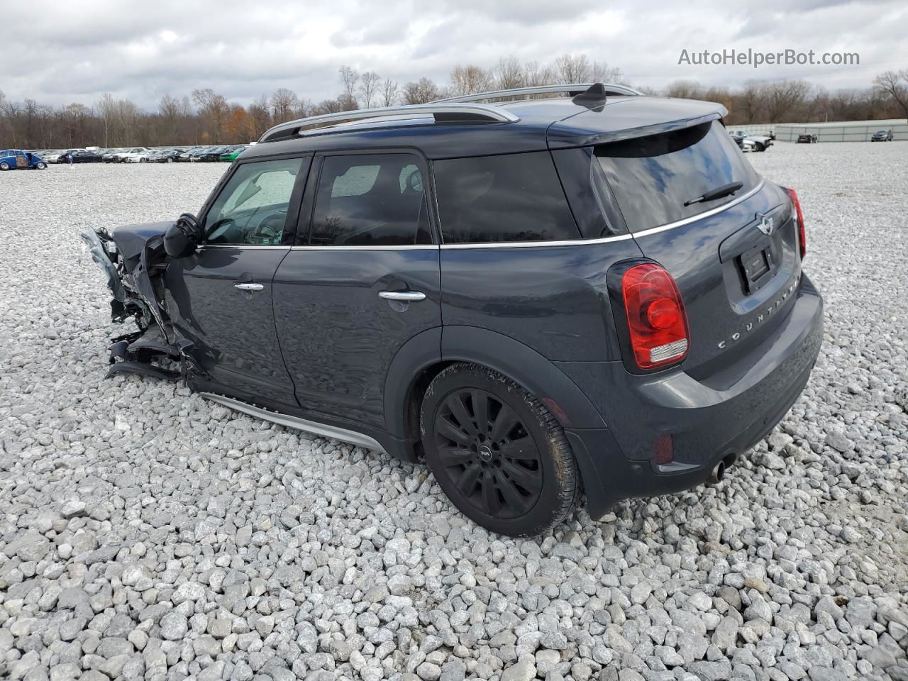 2018 Mini Cooper S Countryman All4 Gray vin: WMZYT5C37J3E59378