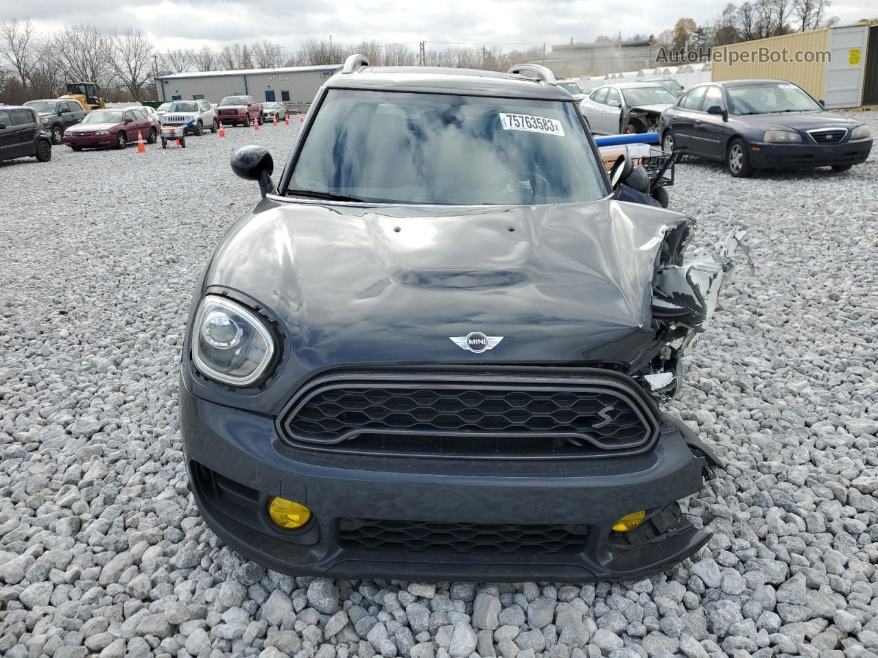 2018 Mini Cooper S Countryman All4 Gray vin: WMZYT5C37J3E59378