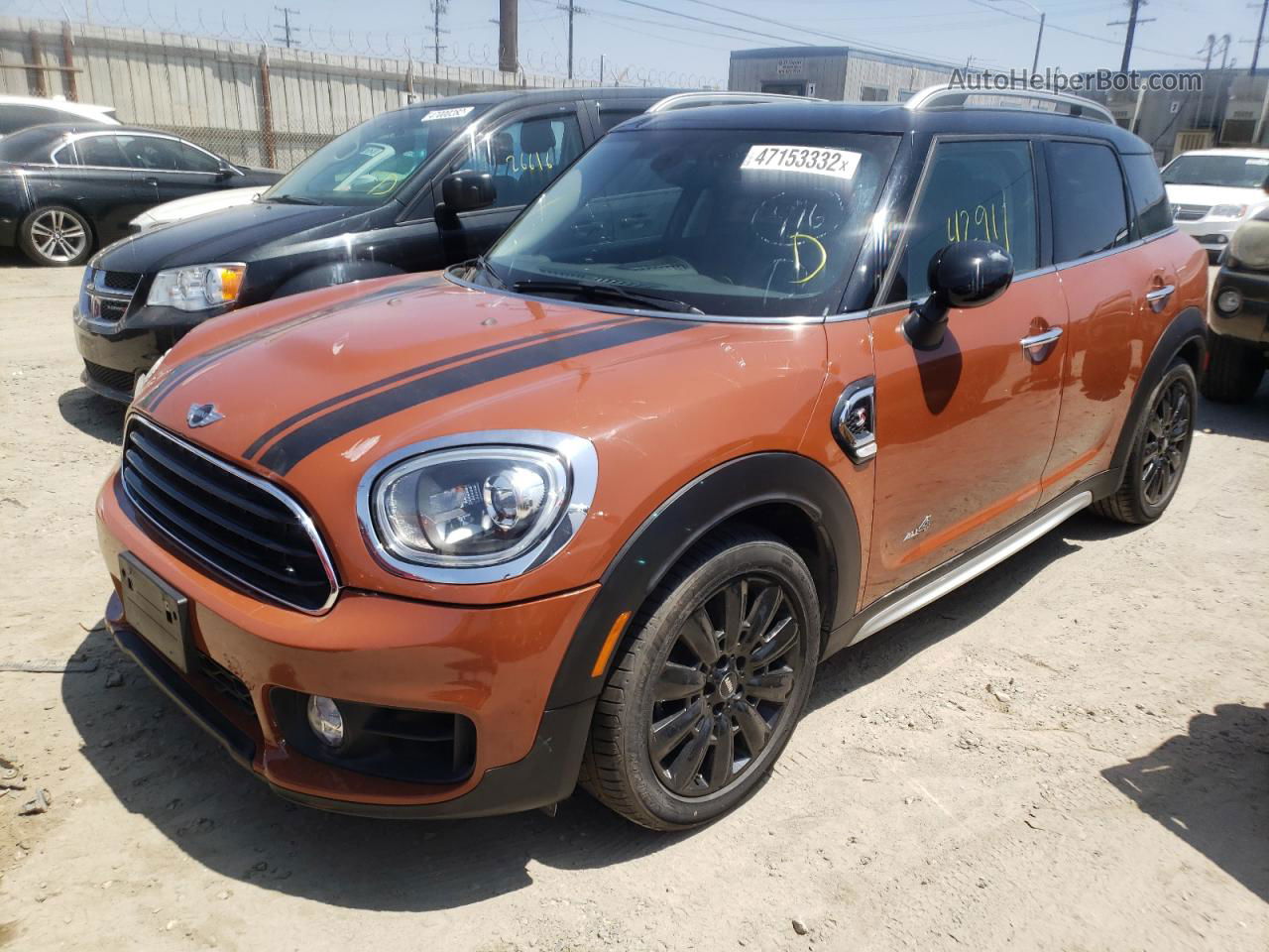 2018 Mini Cooper S Countryman All4 Orange vin: WMZYT5C37J3E61759